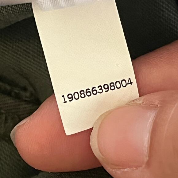 CHAPS Women's Green Wide Leg Zip Pants Tencel Cotton Size 8 Lightweight - Picture 6 of 6